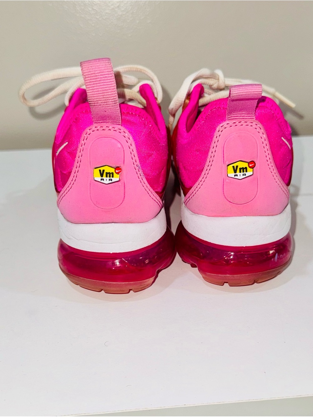 Nike Air VaporMax Plus Sunset Pink Orange Women’s Size 6 | Missing Insoles - Picture 4 of 4